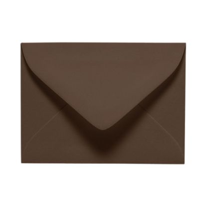 Picture of LUX Mini Envelopes, #17, Gummed Seal, Chocolate Brown, Pack Of 1,000