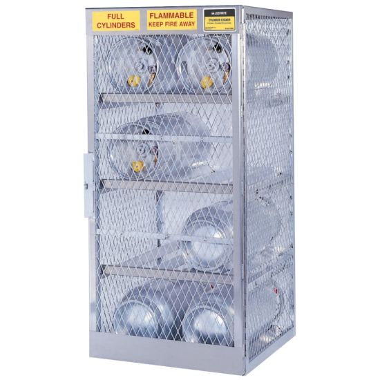 Picture of Justrite Cylinder Storage Locker, 8 Cylinders