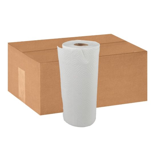 Picture of Medline Green Tree Basics 2-Ply Paper Towels, 85 Sheets Per Roll, Pack Of 30 Rolls