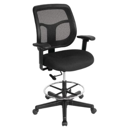 Picture of Eurotech Apollo Drafting Stool, Black