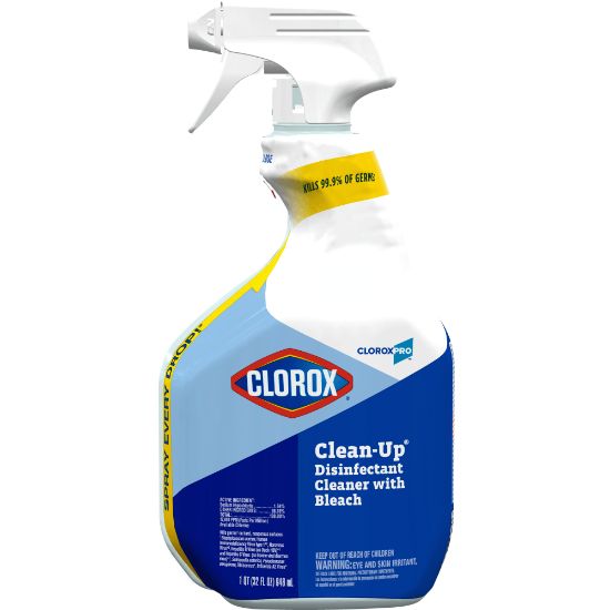 Picture of Clorox Clean-Up Disinfectant Cleaner With Bleach, 32 Oz Bottle