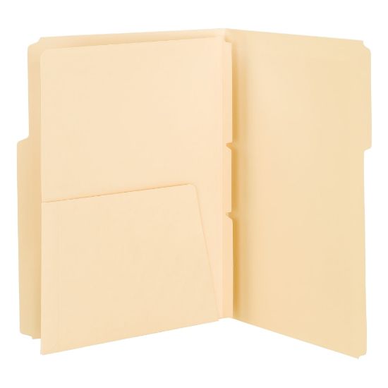 Picture of Smead Self-Stick Folder Dividers With Pockets, Letter Size, Pack Of 25