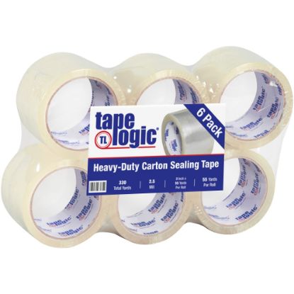 Picture of Tape Logic #900 Economy Tape, 3in x 55 Yd., Clear, Case Of 6