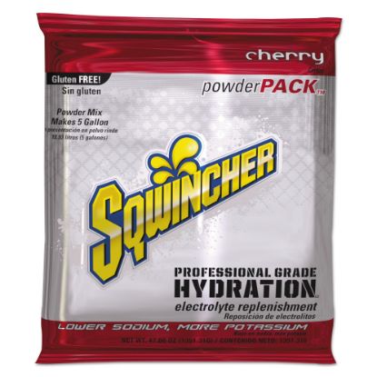 Picture of Sqwincher Powder Packs, Cherry, 47.66 Oz, Case Of 16