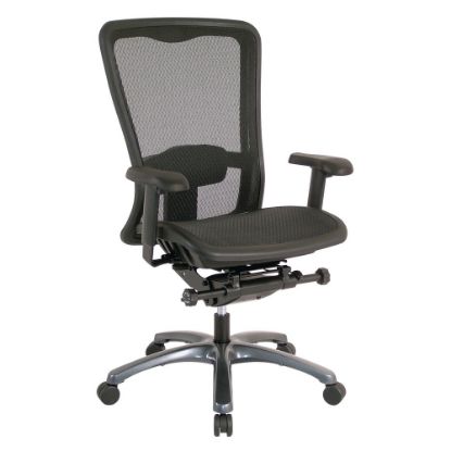 Picture of Office Star ProGrid High-Back Managers Chair, Black/Titanium