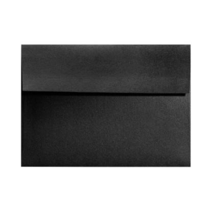 Picture of LUX Invitation Envelopes, A2, Gummed Seal, Black Satin, Pack Of 500