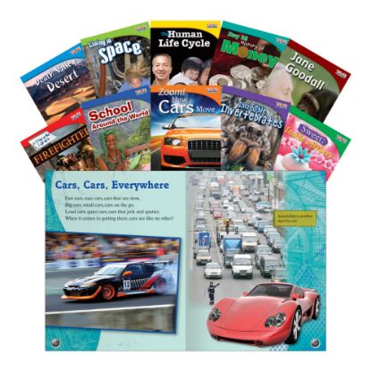 Picture of Teacher Created Materials TIME FOR KIDS Nonfiction Book Set, Set 3, Set Of 10 Books, Grade 3