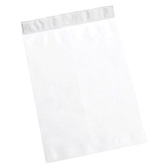 Picture of Tyvek Flat Envelopes, 15in x 20in, White, Case Of 100