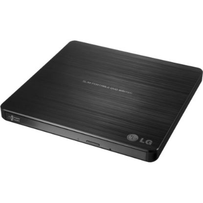 Picture of LG GP60NB50 External Ultra Slim DVD Rewriter, USB 2.0, Black