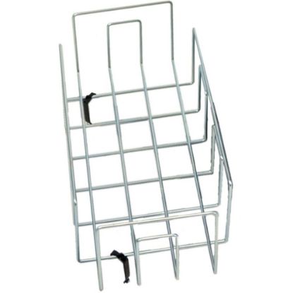 Picture of Ergotron NF Cart Wire Basket Kit - 11in Width x 7.5in Depth x 19.5in Height - Wire - Gray