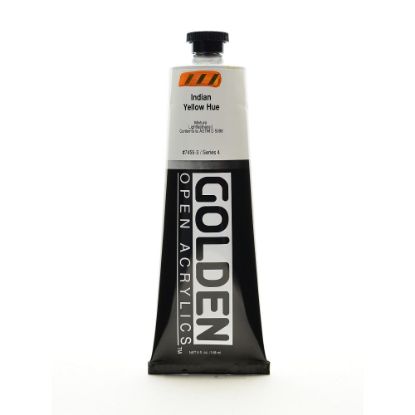 Picture of Golden OPEN Acrylic Paint, 5 Oz Tube, Indian Yellow Hue