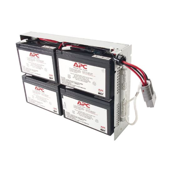 Picture of APC Replacement Battery Cartridge #23 - UPS battery - lead acid - black - for P/N: SUA1000R2ICH, SUA1000RM2UTW, SUA1000RMI2U(P), SUA1000RMI2U-3XW, SUA1000RMI2U-5XW