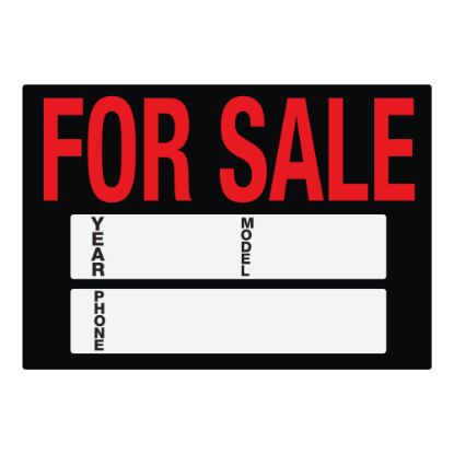 Picture of Cosco Static Cling "Car Sale" Sign Kit