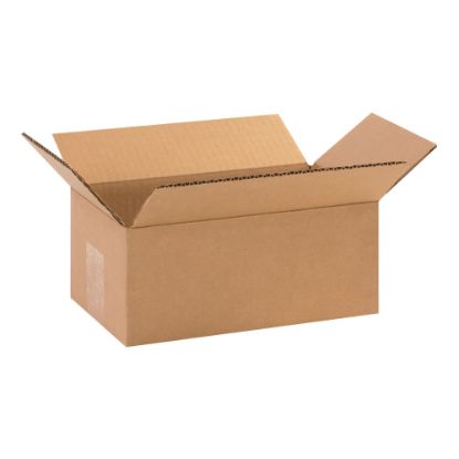 Picture of Partners Brand Corrugated Boxes, 10in x 6in x 4in, Kraft, Pack Of 25