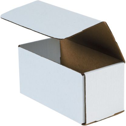 Picture of Partners Brand White Corrugated Mailers, 10in x 4in x 4in, Pack Of 50