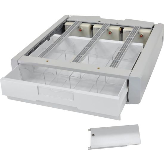 Picture of Ergotron SV Supplemental Storage Drawer, Single - Gray, White