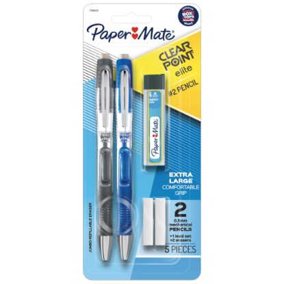 Picture of Paper Mate Clearpoint Elite Mechanical Pencil Starter Set, 0.5 mm, #2 Lead