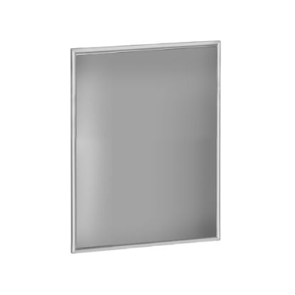 Picture of Azar Displays Large-Format Steel Vertical/Horizontal Snap Frame, 28in x 22in, Silver