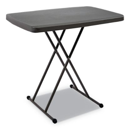 Picture of Iceberg IndestrucTable Too 1200 Series Personal Folding Table, Gray