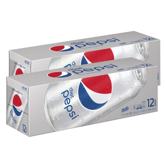 Picture of Diet Pepsi, 12 Oz Per Can, Case Of 24 Cans