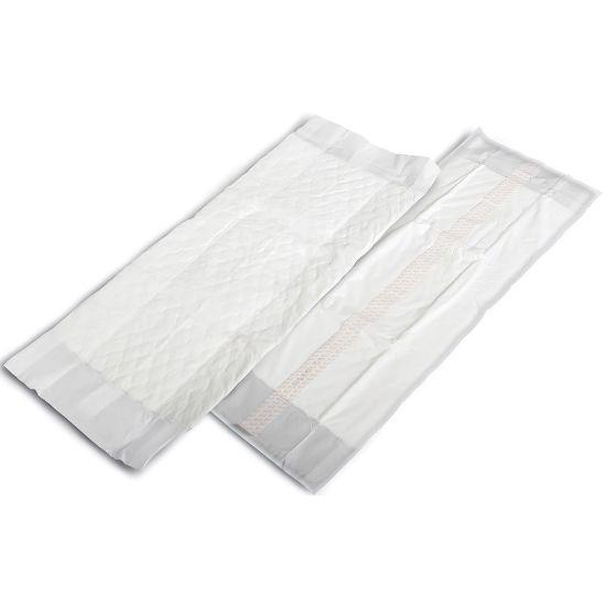 Picture of Medline Incontinence Liners, 9in x 24in, White, 20 Liners Per Bag, Case Of 4 Bags