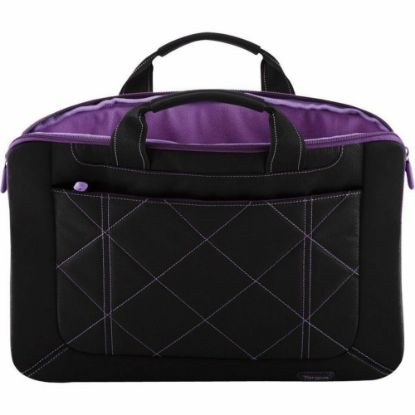 Picture of Targus Pulse TSS57401US Carrying Case (Sleeve) for 16in Notebook - Black, Purple