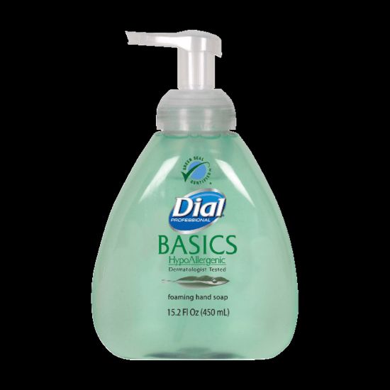 Picture of Dial Basics Foam Hand Soap, 15.2 Oz Pump Bottle