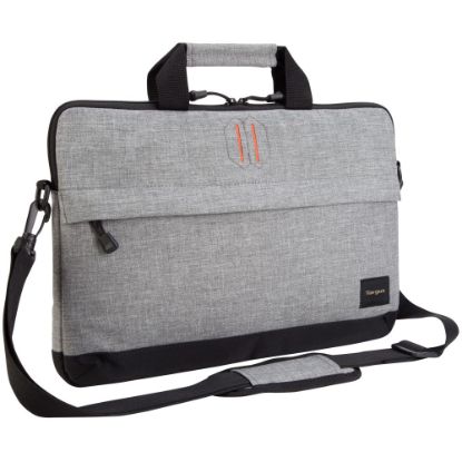 Picture of Targus Strata Slip Case Sleeve For 15.6in Laptops, Pewter