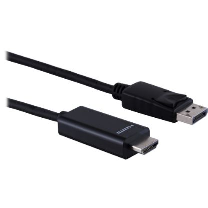 Picture of Ativa DisplayPort to HDMI Cable, 6ft, Black, 36546