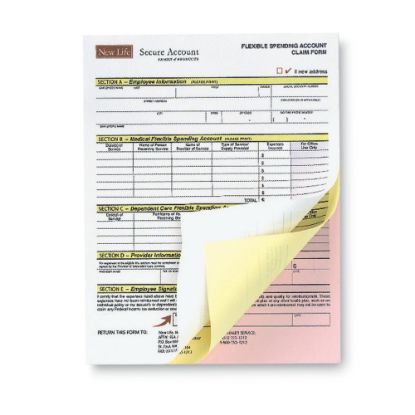 Picture of Xerox Revolution Premium 3-Part Straight Digital Carbonless Copy Paper, White/Canary/Pink, Letter (8.5in x 11in), 835 Sets Per Case, 92 Brightness