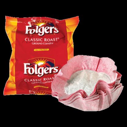 Picture of Folgers Classic Roast Coffee Filter Packs, 0.9 Oz, Box Of 160 Packs