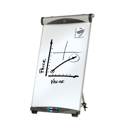 Picture of Quartet Euro Magnetic Dry Erase Easel, 27in x 39in