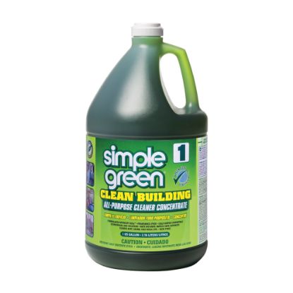 Picture of Simple Green Clean Building All-Purpose Cleaner Concentrate, Unscented, 128 Oz Bottle, Case Of 2