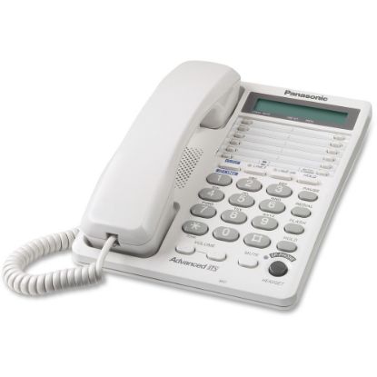 Picture of Panasonic KX-TS208W 2-Line Integrated Telephone System 16-Digit LCD with Clock