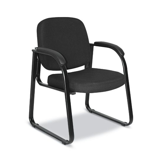 Picture of Alera Reception Lounge Series Sled-Base Guest Chair, Black