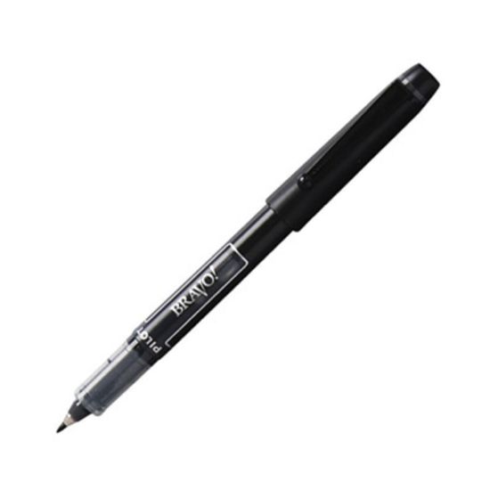 Picture of Pilot BraVo! Bravo Marker Pens - Bold Pen Point - Black - Black Barrel - 1 Each