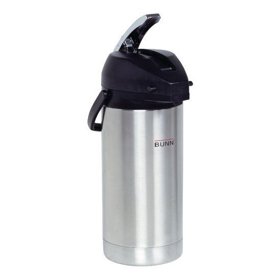 Picture of Bunn Stainless Steel Lever-Action Airpot, 3.8-Liter Capacity