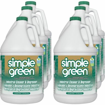 Picture of Simple Green All-Purpose Industrial Degreaser/Cleaner, 128 Oz Bottle, Case Of 6