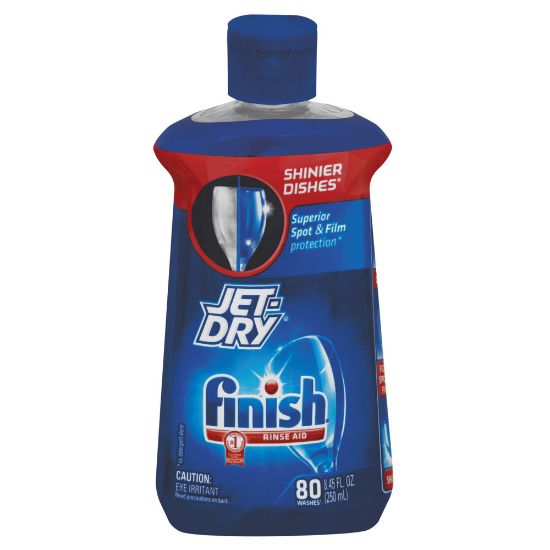 Picture of Jet Dry Dishwasher Liquid Rinse Additive With Shine Boost, Original Scent, 8.45 Oz Bottle, Case Of 8