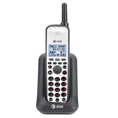 Picture of AT&T SB67108 4-Line DECT 6.0 Digital Cordless Handset, Silver/Black