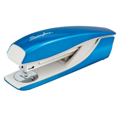 Picture of Swingline NeXXT Series WOW 40-Sheet Stapler, Blue