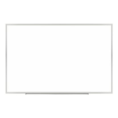 Picture of Realspace Magnetic Dry-Erase Whiteboard, 48ft" x 72in , Aluminum Frame With Silver Finish