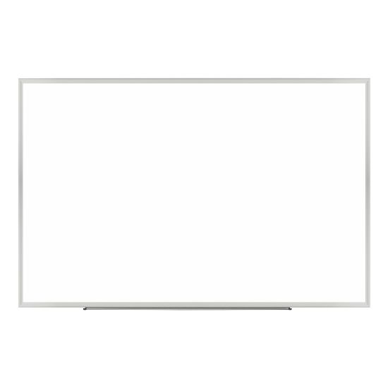 Picture of Realspace Magnetic Dry-Erase Whiteboard, 48ft" x 72in , Aluminum Frame With Silver Finish