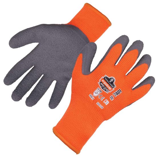 Picture of Ergodyne ProFlex 7401 Lightweight Winter Work Gloves, X-Large, Orange