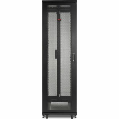 Picture of APC by Schneider Electric Netshelter SV Rack Cabinet - 42U Rack Height x 19in Rack Width - Black - 1014 lb Dynamic/Rolling Weight Capacity - 2205 lb Static/Stationary Weight Capacity