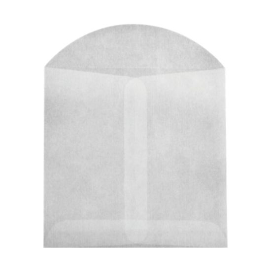 Picture of LUX Open-End Envelopes, 3 3/4in x 4 3/4in, Flap Closure, Glassine, Pack Of 500