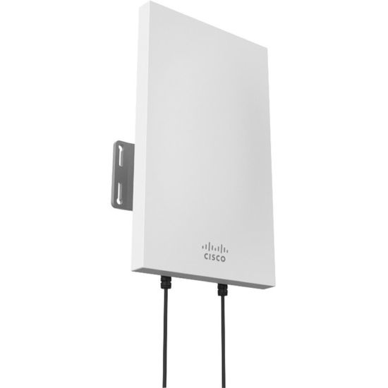 Picture of Meraki 5GHz Sector Antenna - Range - SHF - 5.15 GHz to 5.875 GHz - 13 dBi - Wireless Data NetworkSector - N-Type Connector