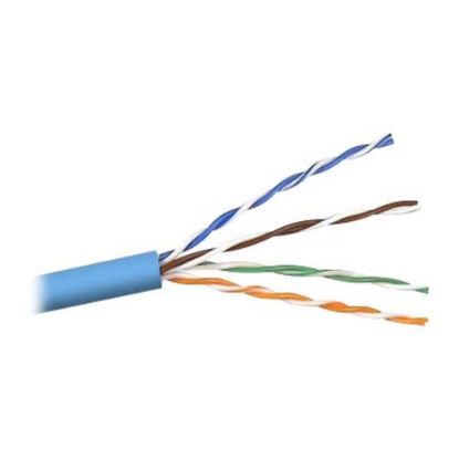 Picture of Belkin - Bulk cable - 1000 ft - UTP - CAT 5e - stranded - blue