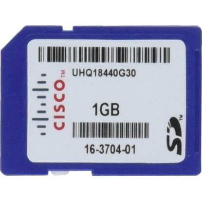 Picture of Cisco - Flash memory card - 1 GB - SD - for Industrial Ethernet 2000 Series, 3010 Series