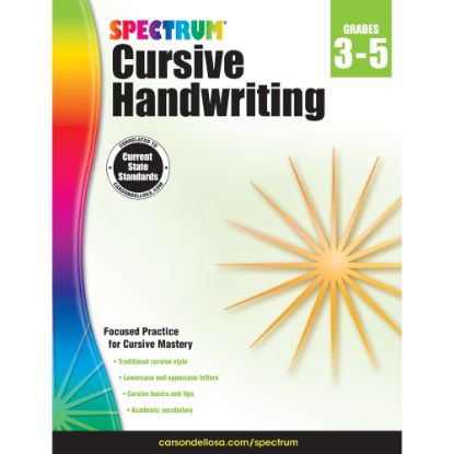 Picture of Spectrum Cursive Handwriting Workbook